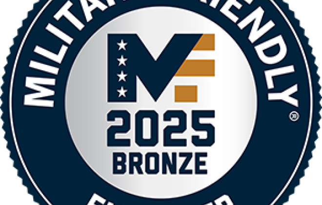 Military Friendly 2025 Bronze Employer