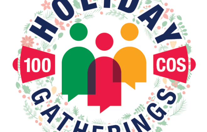 100 Holiday Gatherings logo