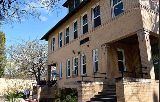 The front exterior of the Westside Community Center